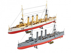 Croiseurs allemand WWI SMS Dresde et SMS Emden - Revell 05500