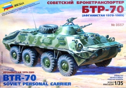 Zvezda 03557 : Btr 70 Afghanistan