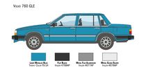 Maquette voiture : Volvo 760 GLE - 1/24 - Italeri 03623 3623