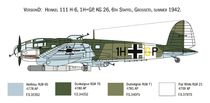 Maquette avion : Heinkel HE111H - 1/72 - Italeri 01436 1436- france-maquette.fr