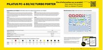 Maquette avion : Pilatus PC-6 B2/H2 Turbo Porter - Heller 30410