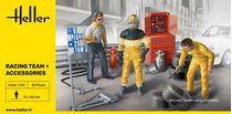 Figurines : Starter Kit Racing Team 1/24 - Heller 58750