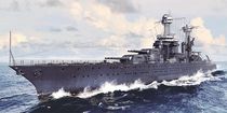 Maquette de navire de guerre : USS Tennessee BB-43 1941 - 1:700 - Trumpeter 755781