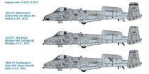 Maquette avion militaire : A-10C "Blacksnackes" - 1:48 - Italeri 02725