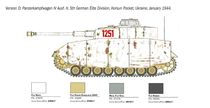Maquette militaire : Panzer IV Ausf.H - 1/35 - Italeri 6578 06578