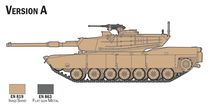 Maquette militaire : Model set M1 Abrams 1/72 - Italeri 72004