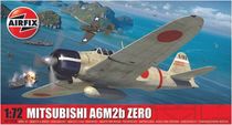 Maquette d'avion militaire : Mitsubishi A6M2b Zero - 1:72 - Airfix 01005B 1005B