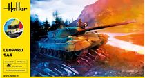 Maquette véhicule blindé - Starter Kit Leopard 1A4 1/35 - Heller 57126
