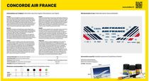 Maquette avion : Starter Kit Concorde - 1:125 - Heller 56445