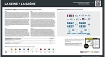 Maquettes bateaux : La Seine + La Saone Twinset 1/400 - Heller 85050