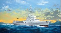 Maquette navire français : FS Jeanne d'Arc 1/350 - Trumpeter 05635