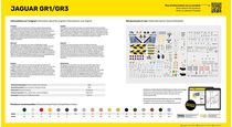 Maquette avion militaire : Starter kit Jaguar GR1/GR3 1/48 - Heller 56427