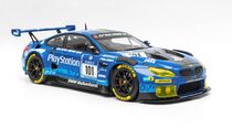 Maquette voiture : BMW M6 GT3 Rundstrecken - Trophy 2020 hiver 1/24 - Nunu 24027