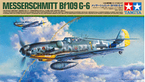 Maquette avion militaire : Messerschmitt Bf 109 G-6 - 1/48 - Tamiya 61117