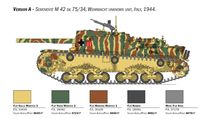Maquette tankt : Semovente M42 da 75/34 1/35 - Italeri 6584