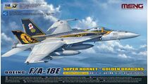 Maquette d'avion militaire : Boeing F/A-18E super hornet golden dragons 1/48 - Meng LS023