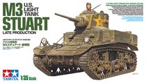 Maquette militaire char américain M3 Stuart fin de production - 1/35 - Tamiya 35360