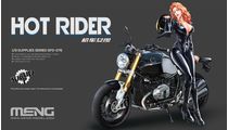 Figurine maquette moto : Hot rider (Résine) 1/9 - Meng SPS-076
