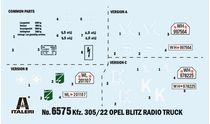 Maquette militaire : Opel Blitz - 1/35 - Italeri 6575 06575 - france-maquette.fr