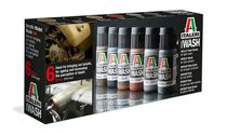 Accessoire de modélisme : Set de Jus Acryliques – Italeri 448AP