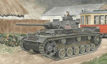 Maquette char Panzer III Ausf.J 2in1 1/35 - Dragon 6954