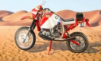 Maquette de moto : BMW R80G/S Paris Dakar 1985 - 1:9 - Italeri 04641