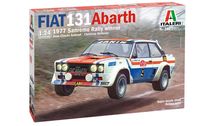 Maquette voiture de course Fiat 131 Abarth Rally San Remo 1977 - 1/24 - Italeri 03621