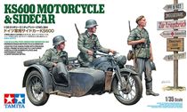 Véhicule militaire : Moto KS600 & Sidecar 1/35 - Tamiya 35384