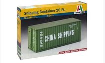 Décor maquette : Container 20' - 1/24 - Italeri 3888 03888