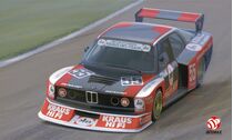 Maquette voiture plastique : BMW 320 E21 Turbo Gr.5 1980 DRM Zolder Westphalia Cup Winner 1/24 - Beemax 24028