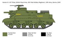Maquette militaire : M7 Priest Gun Motor Carriage - 1:35 - Italeri 06580 6580