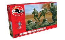 Figurines militaires : Infanterie allemande WWII - 1:72 - Airfix 00705, 1705