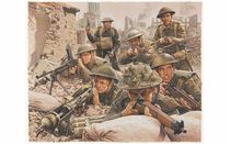 Figurines militaires : Infanterie anglaise WWII - 1:76 - Airfix 00763, 1763