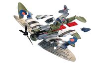 Quick Build - Maquette avion militaire : D-Day Spitfire - Airfix J6045