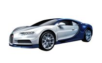 Maquette voiture : QUICKBUILD Bugatti Chiron - Airfix J6044 6044 - france-maquette.fr