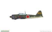 Maquette d'avion militaire : A6M2 Zero Type 21 1/48 - Eduard 84189