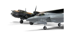 Maquettes d'avions : Coffret cadeau Dambusters 80e Anniversaire 1/72 - Airfix A50191