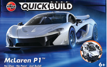 Maquette voiture de luxe : QuickBuild McLaren P1 Blanc - Airfix J6028