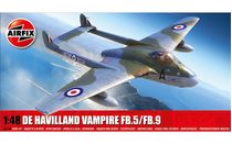 Maquette avion : De Havilland vampire FB.5/FB.9 1/48 - Airfix A06108