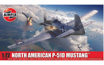 Maquette d'avion militaire : North American P-51D Mustang 1/72 - Airfix 01004B