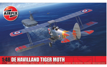 Maquette d'avion militaire : De hAviland Tiger Moth 1/48 - Airfix A04104A