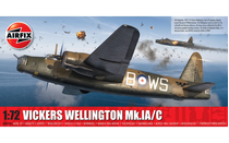 Maquette d'avion militaire : Vickers Wellinton Mk.IA/C 1/72 - Airfix A08019A