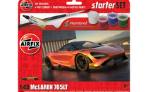 Maquettes voiture de sport : Starter set Mc Laren 765LT 1/43 - Airfix A55006