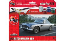Maquettes voiture 4x4 : Starter set Aston Martin DB 1/43 - Airfix A55011