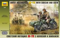 Maquette moto soviètique : M-72 - 1/35 - Zvezda 3639
