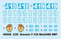 Maquette blindé : Tank russe T-90A MBT 1/35 - Trumpeter 05562