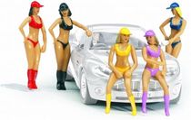 Figurines Slot Car : Femmes en maillot de bain 1/32 - Carrera 20021114