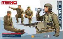 Figurines haute qualité : Équipage de tank de la défense israélienne 1/35 - Meng HS002