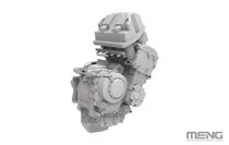 Maquette moto : Kawasaki ZX-10RR pré-peinte 1/9 - MENG MT008S