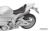 Maquette moto : Kawasaki ZX-10RR pré-peinte 1/9 - MENG MT008S